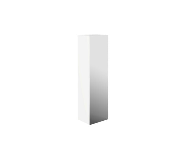 emco evo Hoge kast, 1.500 mm, met dubbelzijdige spiegeldeur - wit hoogglans/spiegel