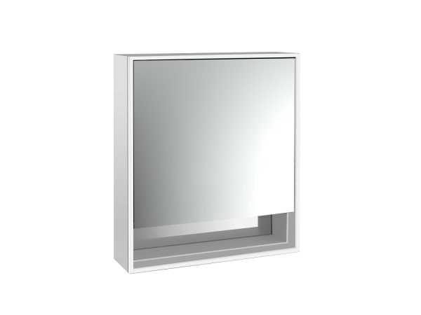 Uitdaging grootmoeder Toestemming emco loft LED spiegelkast met ondervak, 800 mm, 2 deuren, opbouwmodel,  spiegel zijpanelen, IP 20. - EMCO (NL)